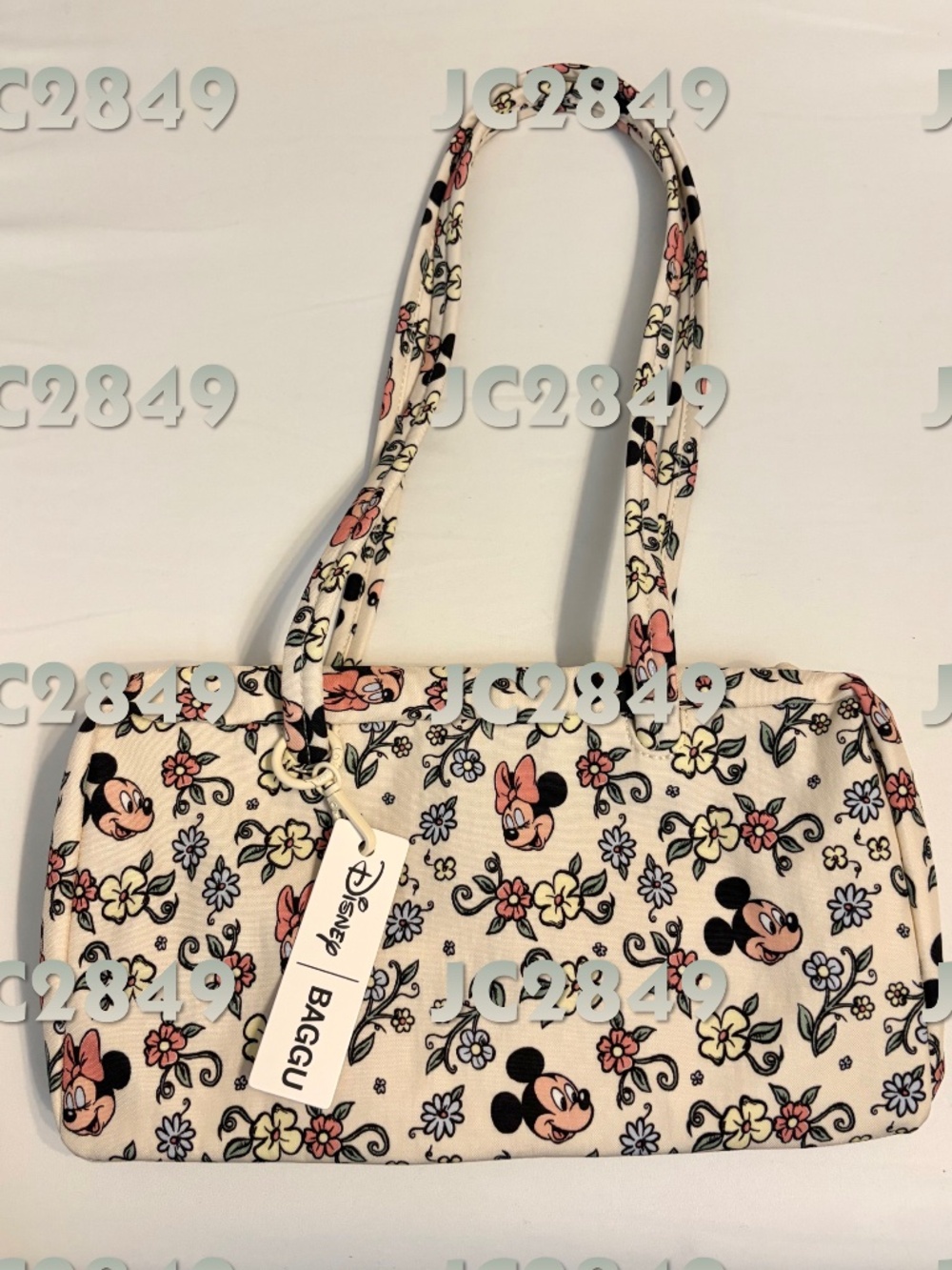 NWT BAGGU Nylon Bowler Bag - Storybook Floral
